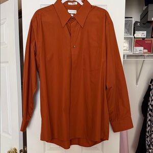 Van Heusen Men's Rust Dress Shirt